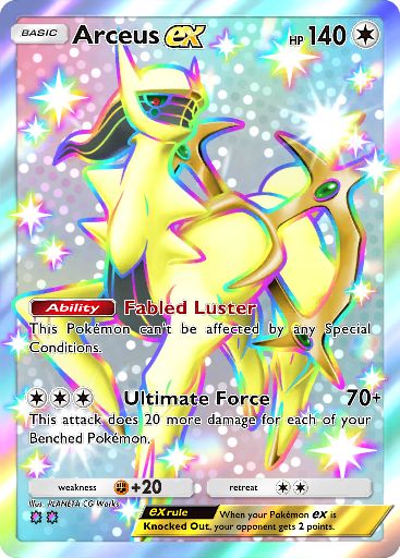 Mega Rising - #328  Arceus ex