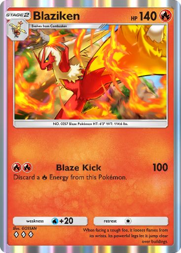 Mega Rising - #35  Blaziken