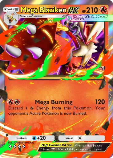 Mega Rising - #36 Mega Blaziken ex