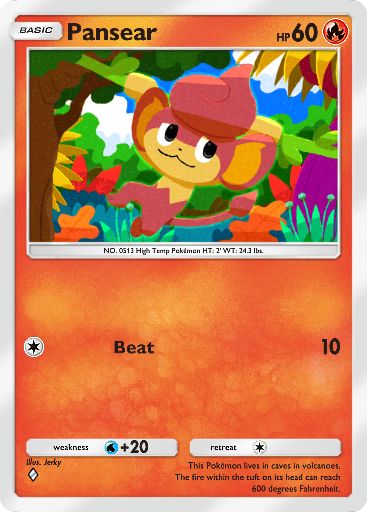 Mega Rising - #37  Pansear