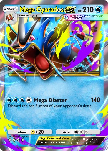 Mega Rising - #52 Mega Gyarados ex
