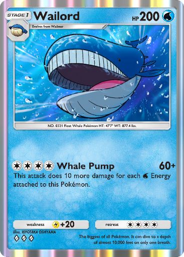 Mega Rising - #57  Wailord