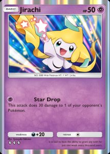 Jirachi Card Preview