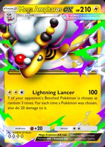 Mega Ampharos ex Card Preview