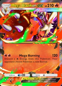 Mega Blaziken ex Card Preview