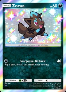 Zorua Card Preview