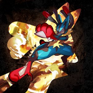 Mega Lucario Playmats