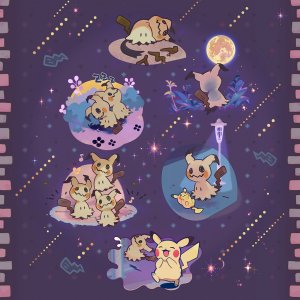 Mimikyu Playmats