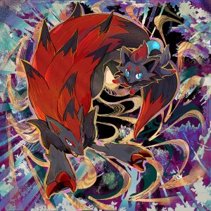 Zoroark and Zorua Playmats