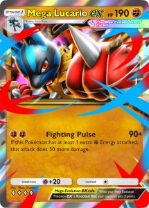 Mega Lucario ex Card Preview