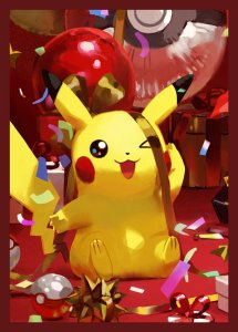 The New Year With Pikachu (Sleeves)