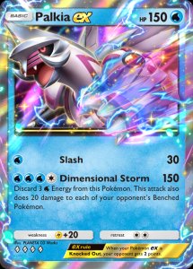 Palkia ex Card Preview