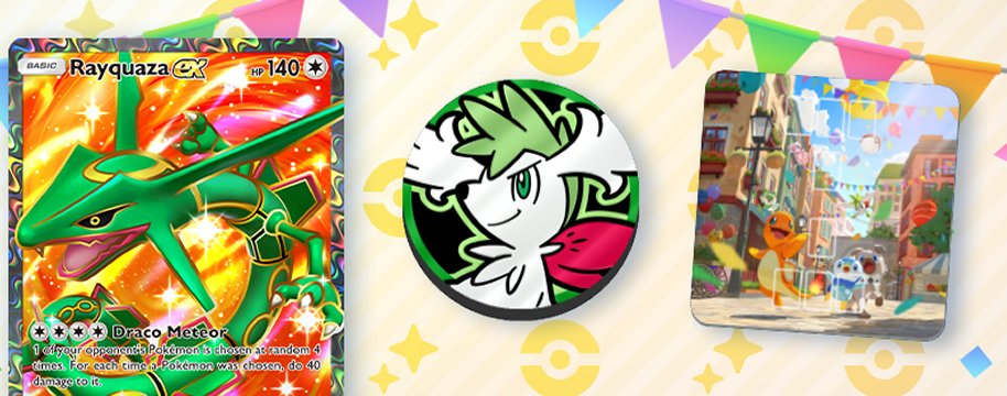 Pokmon TCG Pocket - Rayquaza ex Drop Event