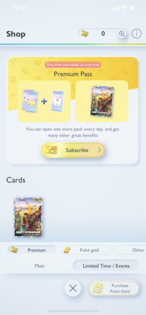 Pokmon TCG Pocket - Subscription 