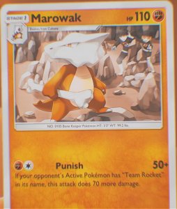 Marowak Card Preview