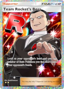 Team Rocket's Boss Card Preview