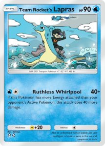 Team Rocket's Lapras Card Preview