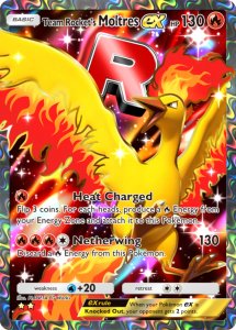 Team Rocket's Moltres ex Card Preview