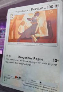 Team Rocket's Persian Card Preview
