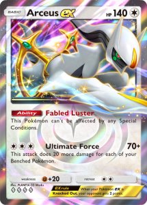 Arceus ex Card Preview