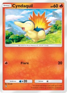 Cyndaquil Card Preview