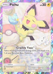 Pichu Card Preview