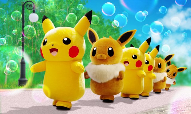 Pika Vee Bubble Parade