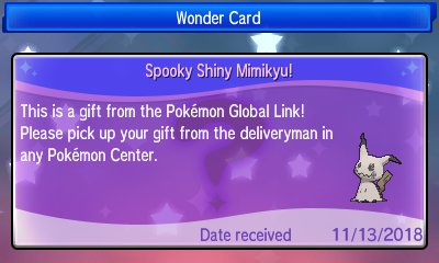 Shiny Mimikyu Distribution Event Announced for Japan - Nintendojo